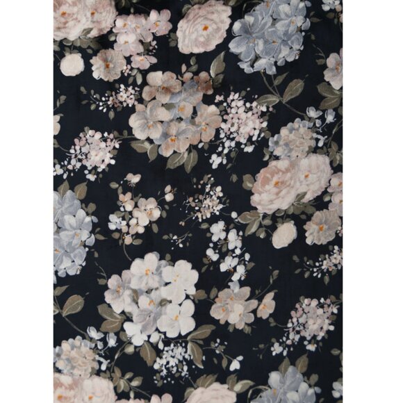 Dolce & Gabbana 1990s Floral Velvet Bustier Slip Dress IT40 - Archival G323/8536 - Picture 16 of 16